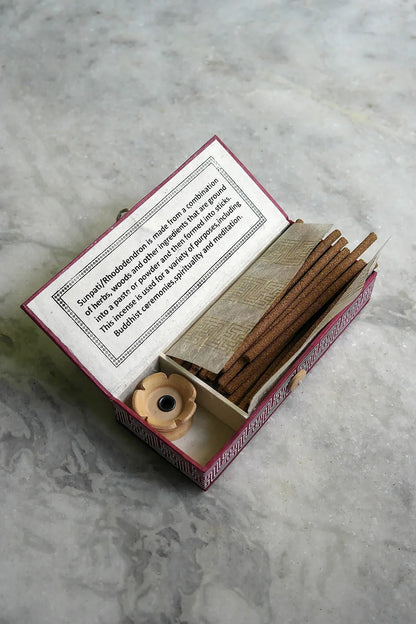 Sunpati (Rhododendron) Tibetan incense | enjoy the authentic aroma - Vajracrafts