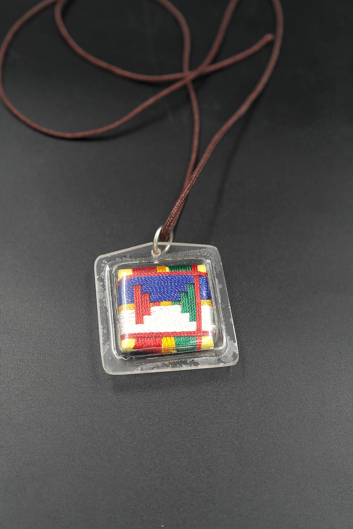 Kurukulla Tibetan Mantra Amulet with Hard Plastic Cover | Kurukulle Buti