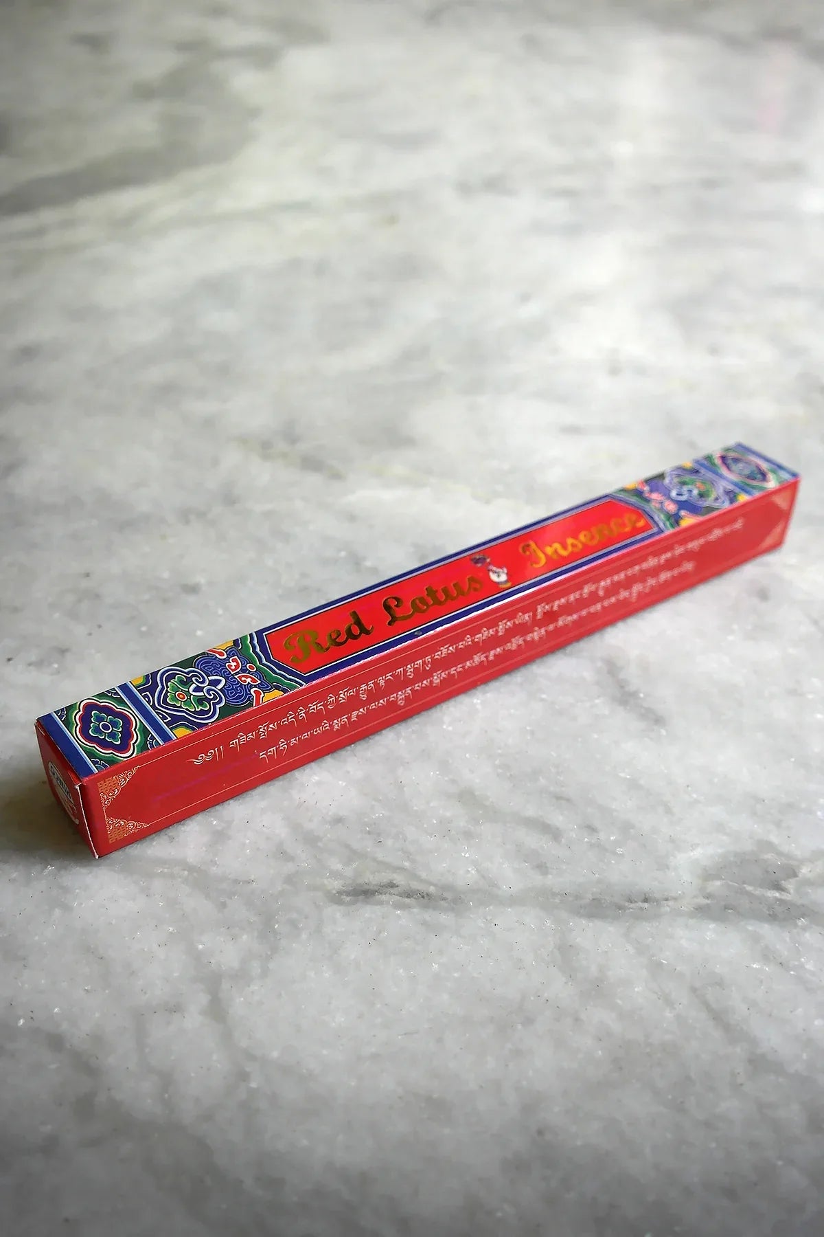 Red Lotus Incense, Traditional Tibetan incense Sticks - Vajracrafts