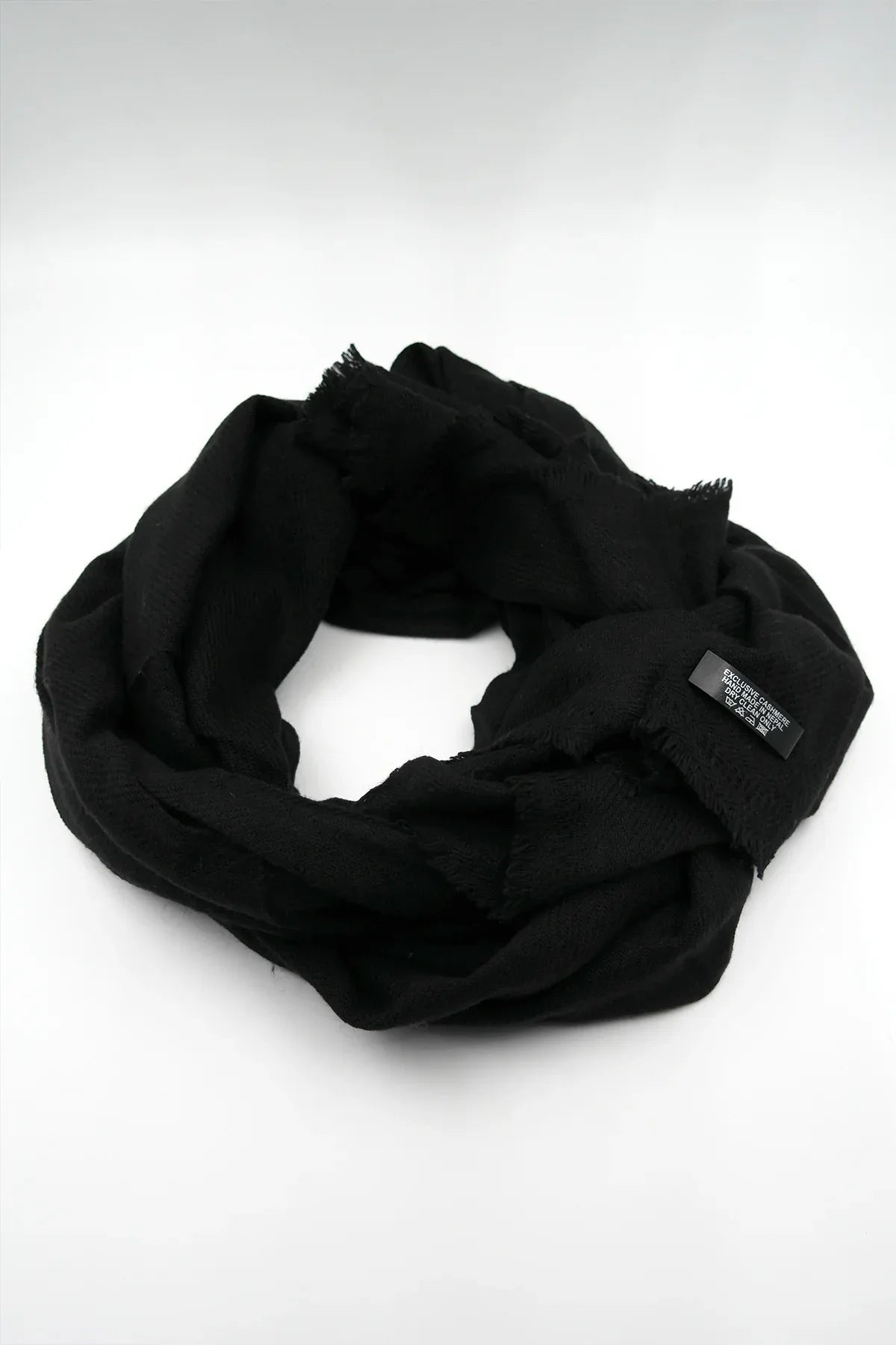 Black Pure Pashmina Shawls for Women - Vajracrafts