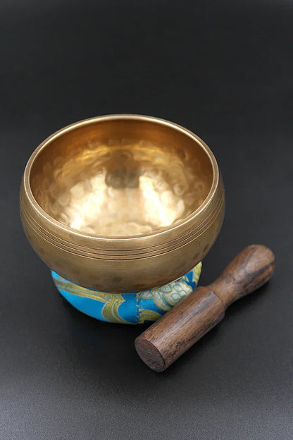 Hand Hammered Small Tibetan Singing bowl 3.5" - Vajracrafts
