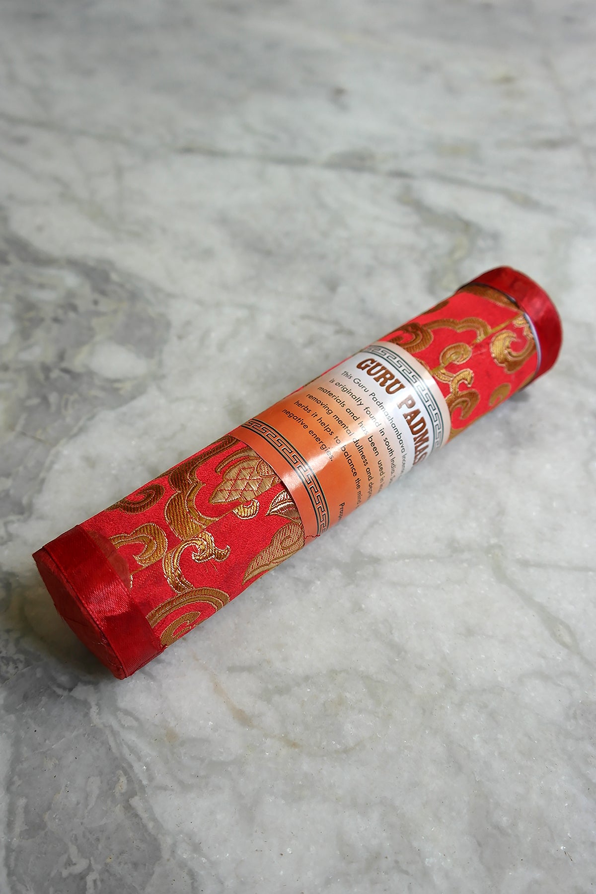 Tibetan Guru Padmasambhava Incense in brocade pack | Vajracrafts