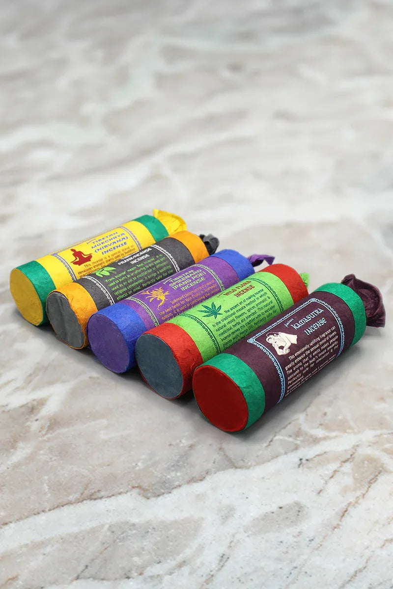 Ancient Tibetan Frank Incense Sticks series, Wild flora, spikenard, nirvana - Vajracrafts