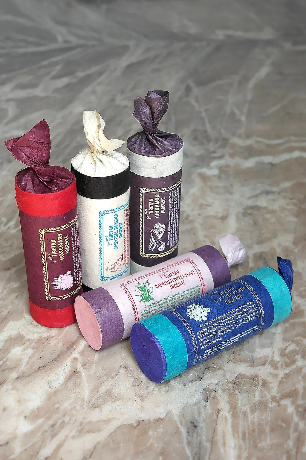 Ancient Tibetan New Wild Herbals Incense Series, Cinnamon, Rosemary, Calamus - Vajracrafts