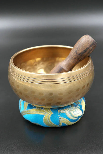 Hand Hammered Small Tibetan Singing bowl 3.5" - Vajracrafts