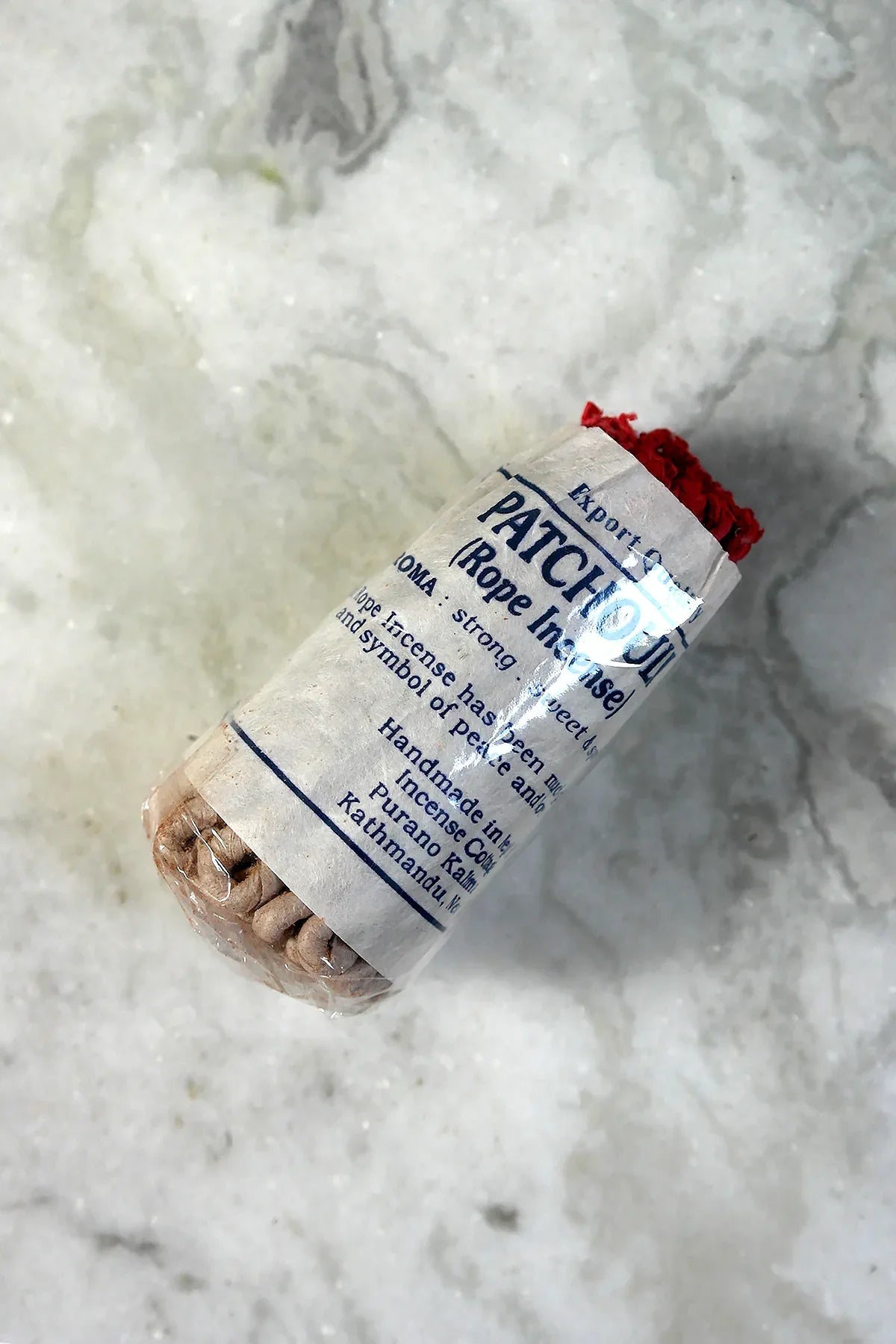 Patchouli Rope Incense - Set of 6 - Vajracrafts