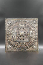 Antique Tibetan Buddhist Mandala Thangka Wall hanging - Vajracrafts