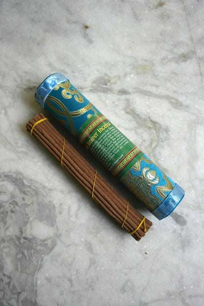 Himalayan Juniper Incense in brocade pack - Vajracrafts