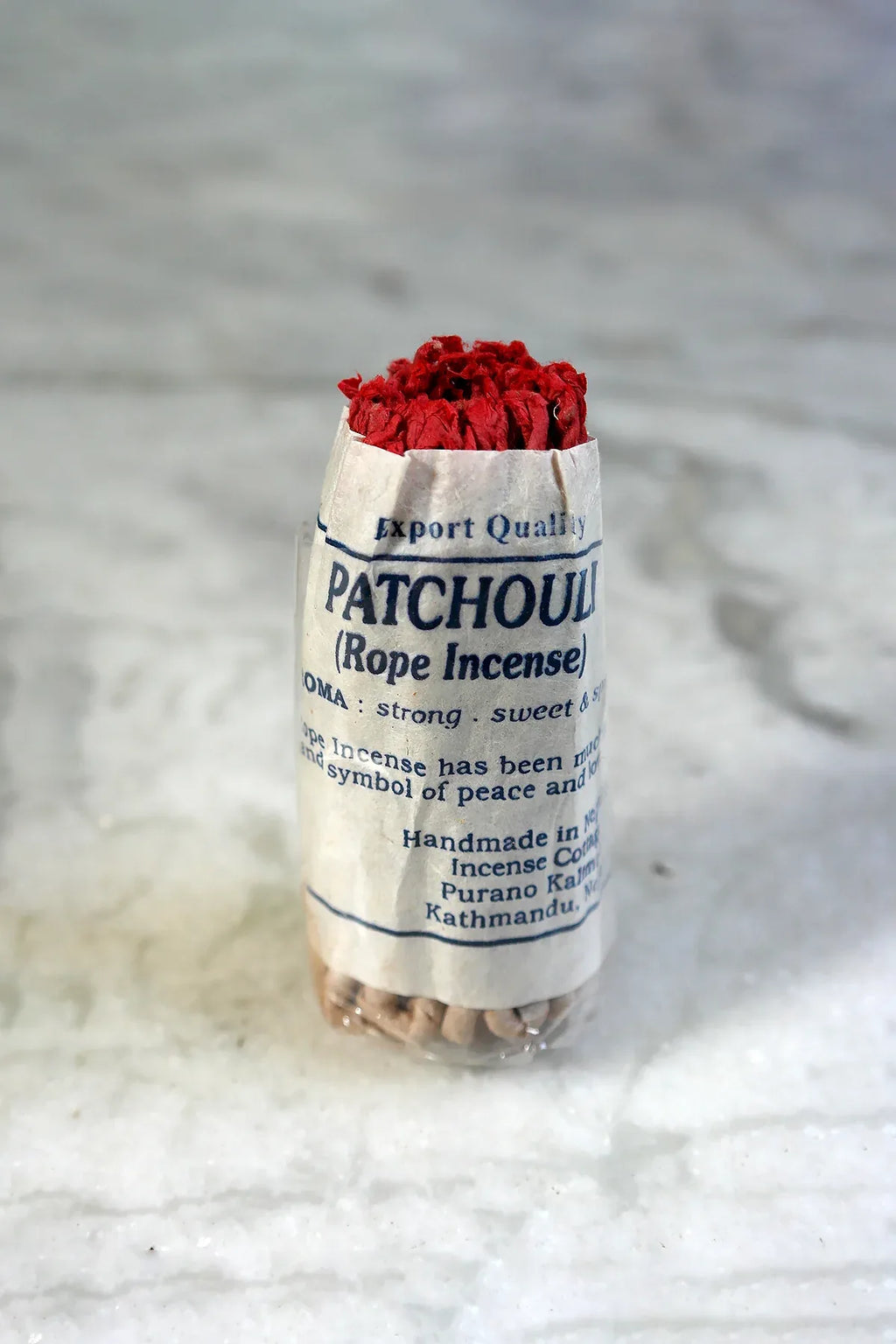 Patchouli Rope Incense - Set of 6 - Vajracrafts