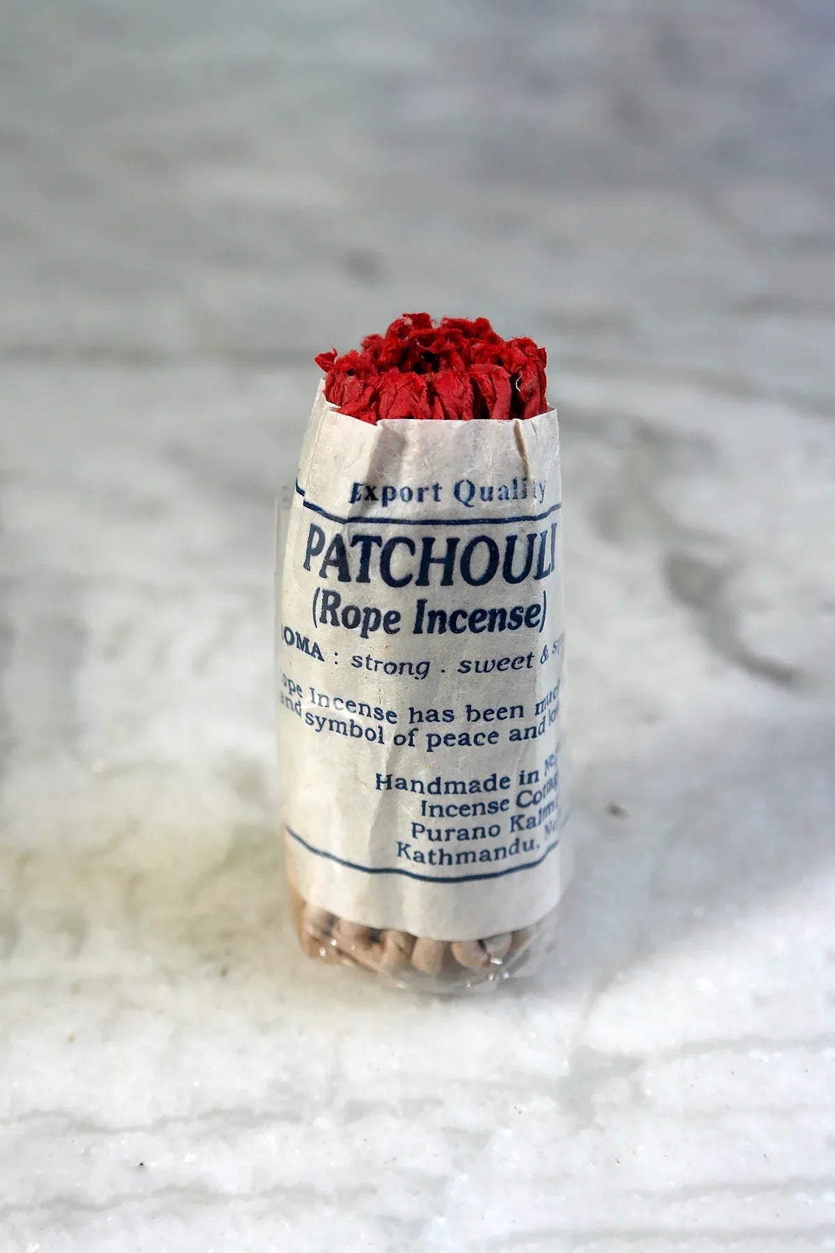 Patchouli Rope Incense - Set of 6 - Vajracrafts