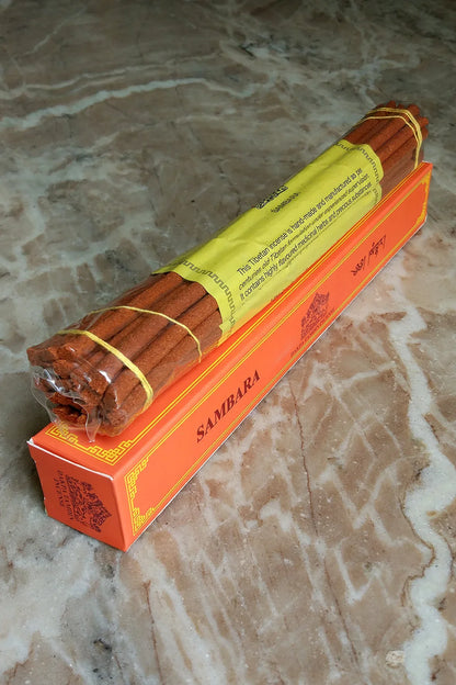 Sambara Dakpa Tamdin Natural Handmade Tibetan Incense Sticks - Vajracrafts
