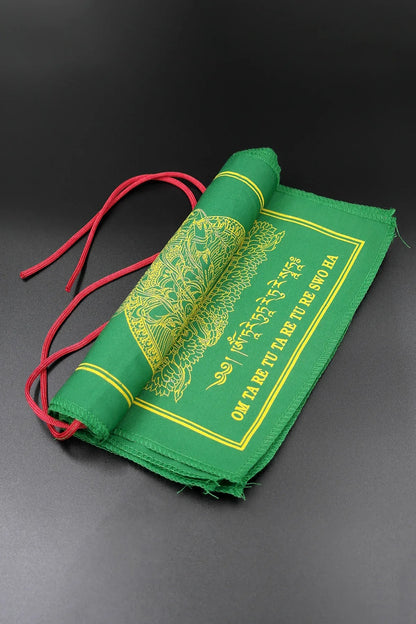 Green Tara Tibetan Prayer Flags - Vajracrafts