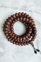 12mm Bodhi Seeds Mala, Buddhist Prayer Mala, Meditation Mala, Phoenix Eye Mala - Vajracrafts