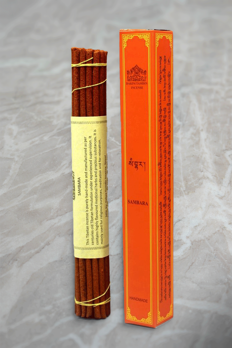 Sambara Dakpa Tamdin Natural Handmade Tibetan Incense Sticks