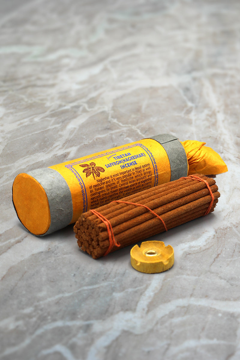 Ancient Tibetan Saffron Incense Sticks,