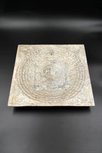 Silver Plated Tibetan Buddhist Mandala Thangka Wall hanging - Vajracrafts