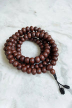 12mm Bodhi Seeds Mala, Buddhist Prayer Mala, Meditation Mala, Phoenix Eye Mala - Vajracrafts
