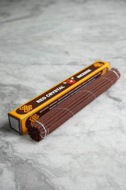 Authentic Red Crystal Original Tibetan Incense sticks - Vajracrafts