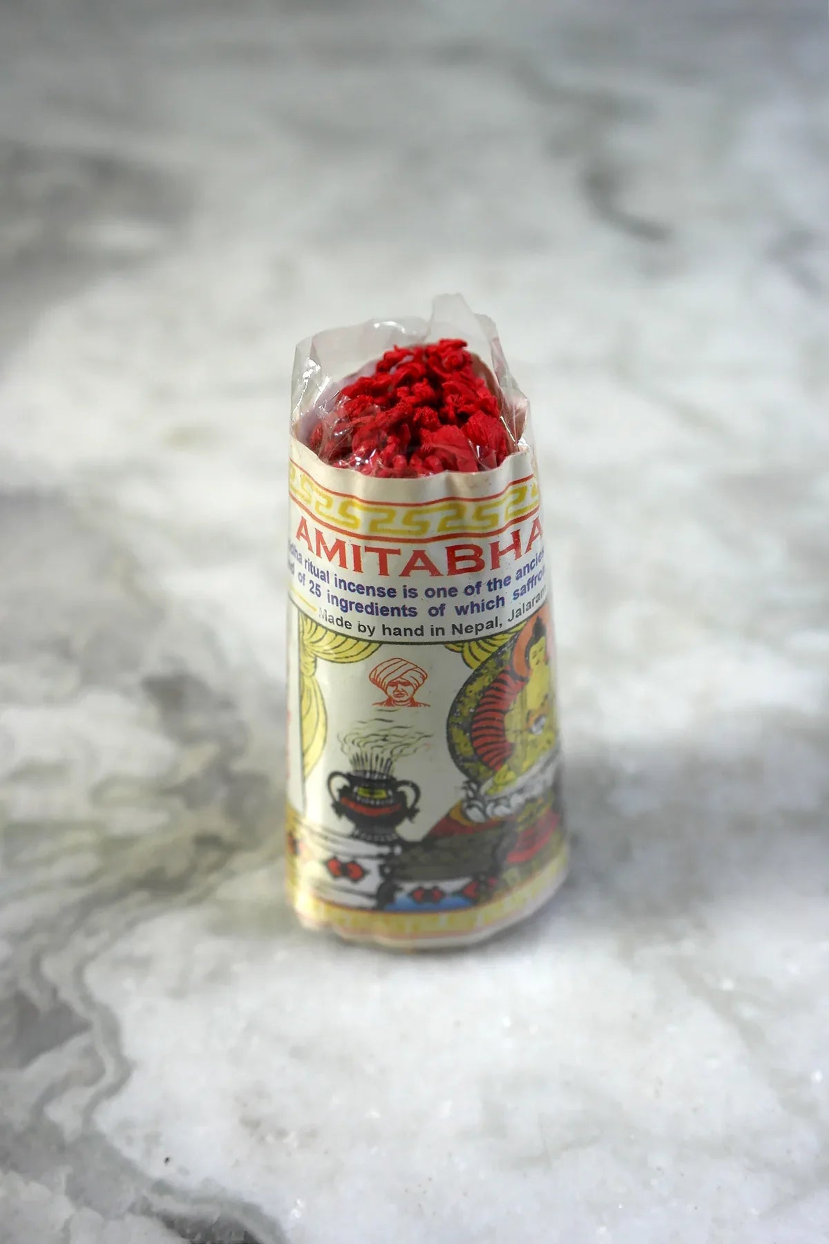 Amitabha Buddha Rope Incense - Set of 6 - Vajracrafts