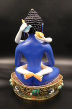 Buddha Shakti Statue: A Masterpiece of Tibetan Buddhist Art, 11" - Vajracrafts