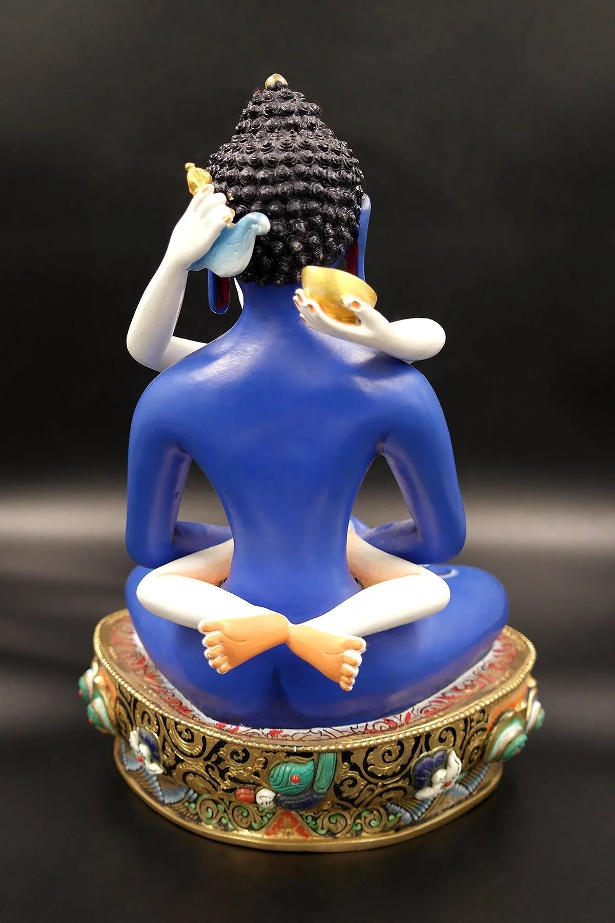 Buddha Shakti Statue: A Masterpiece of Tibetan Buddhist Art, 11" - Vajracrafts