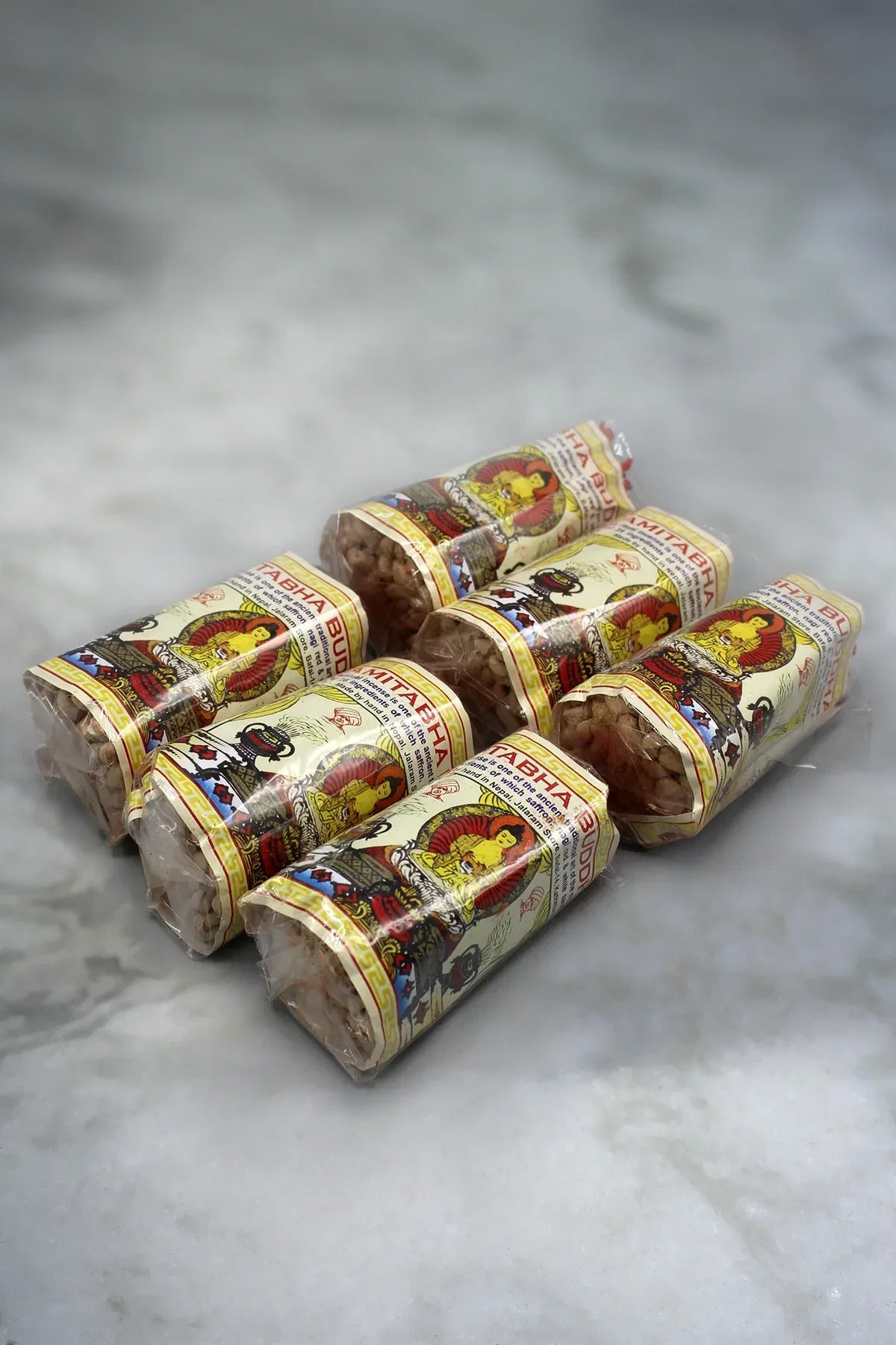 Amitabha Buddha Rope Incense - Set of 6 - Vajracrafts