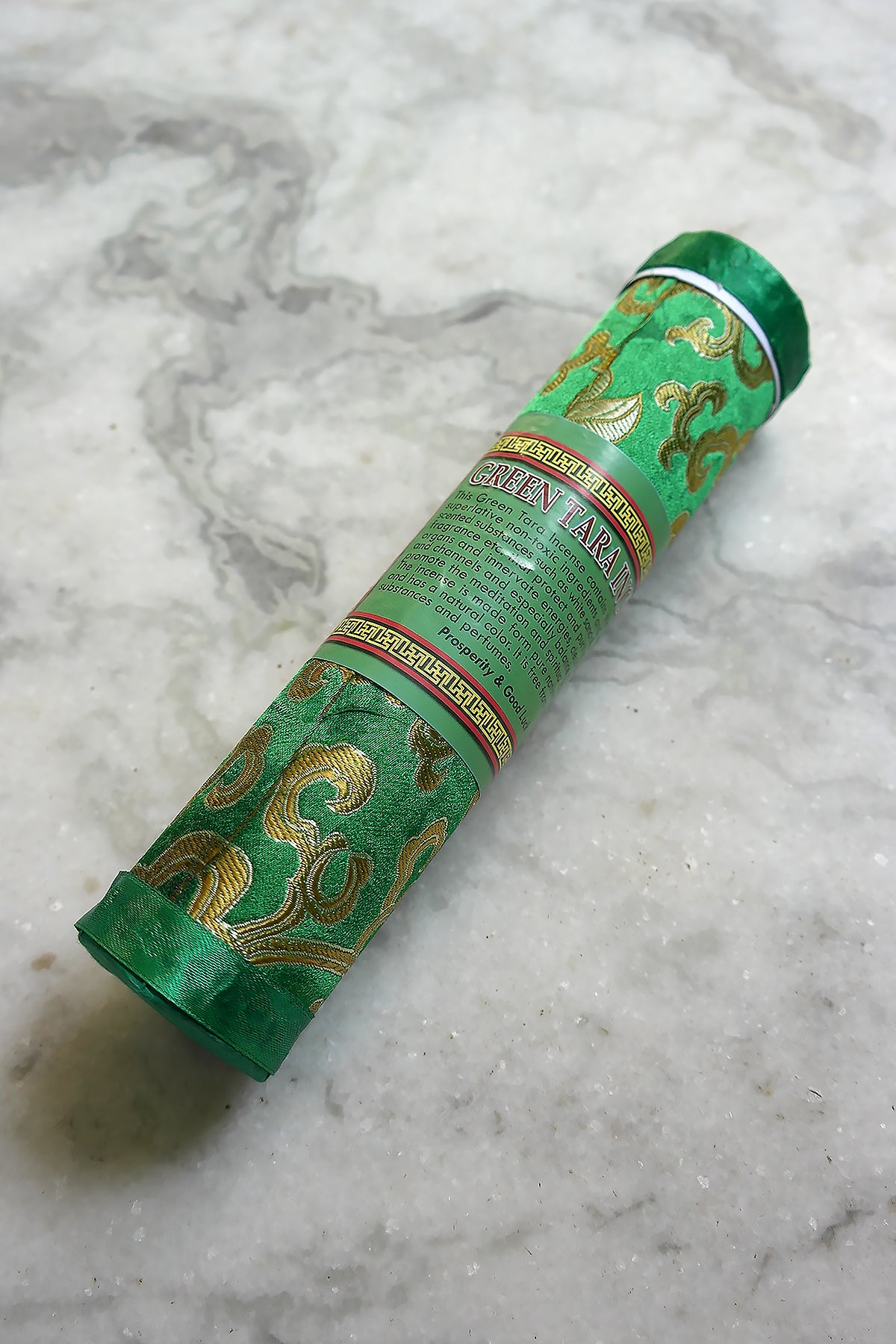 Green Tara Incense in brocade pack
