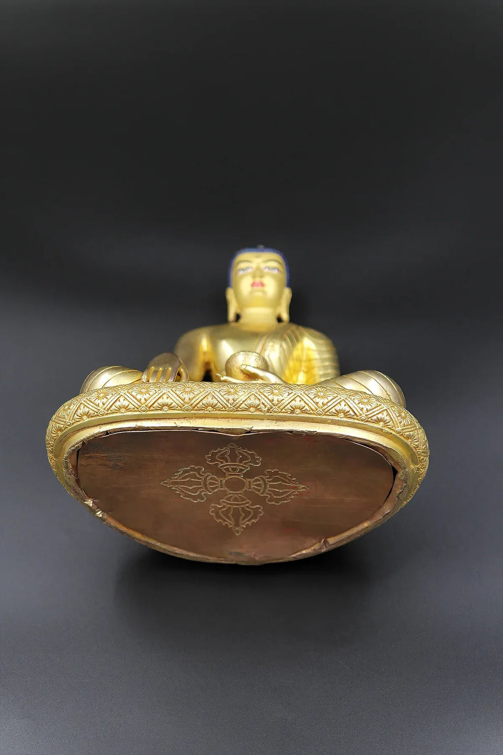 6" Lord Buddha Statue in Bhumi-Sparsha Mudra - Vajracrafts