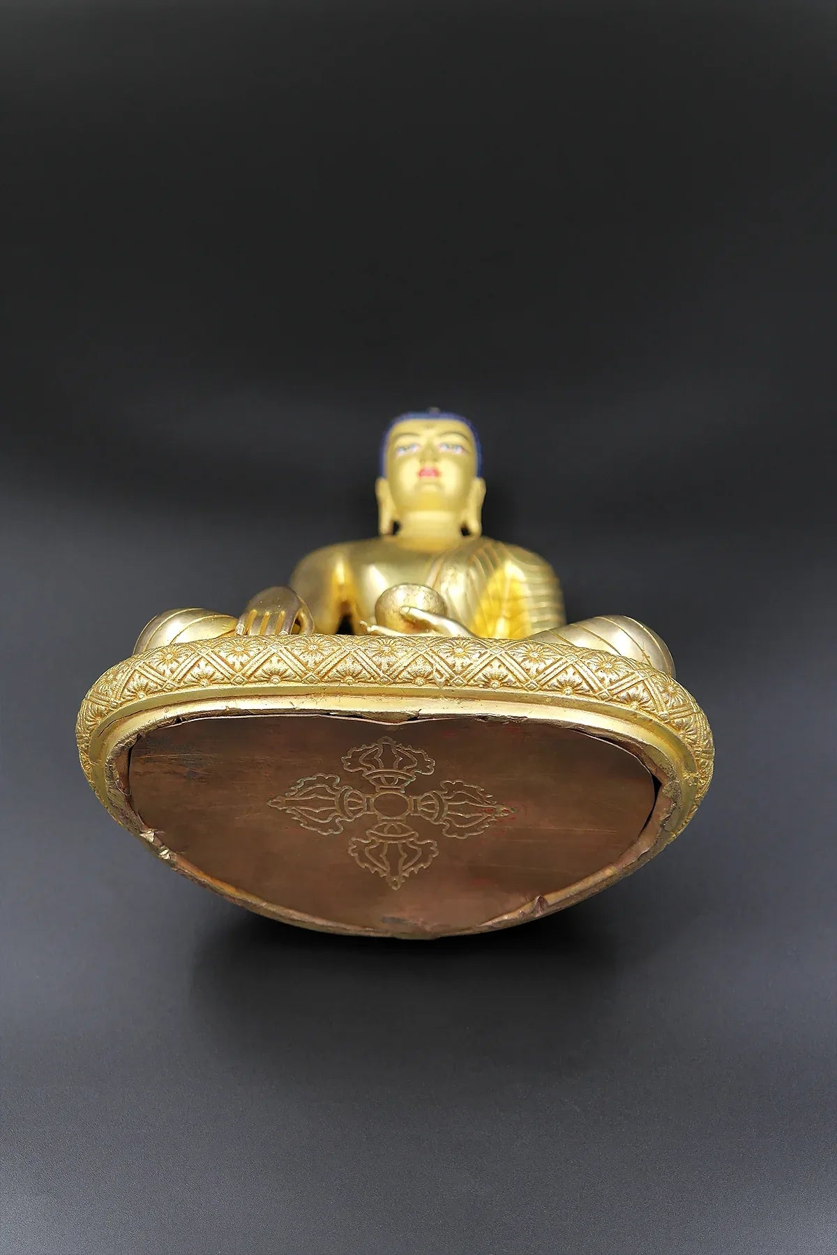 6" Lord Buddha Statue in Bhumi-Sparsha Mudra - Vajracrafts