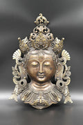 Tibetan Buddhist Goddess Tara Mask Wall Hanging - Vajracrafts
