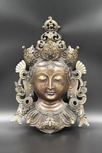 Tibetan Buddhist Goddess Tara Mask Wall Hanging - Vajracrafts