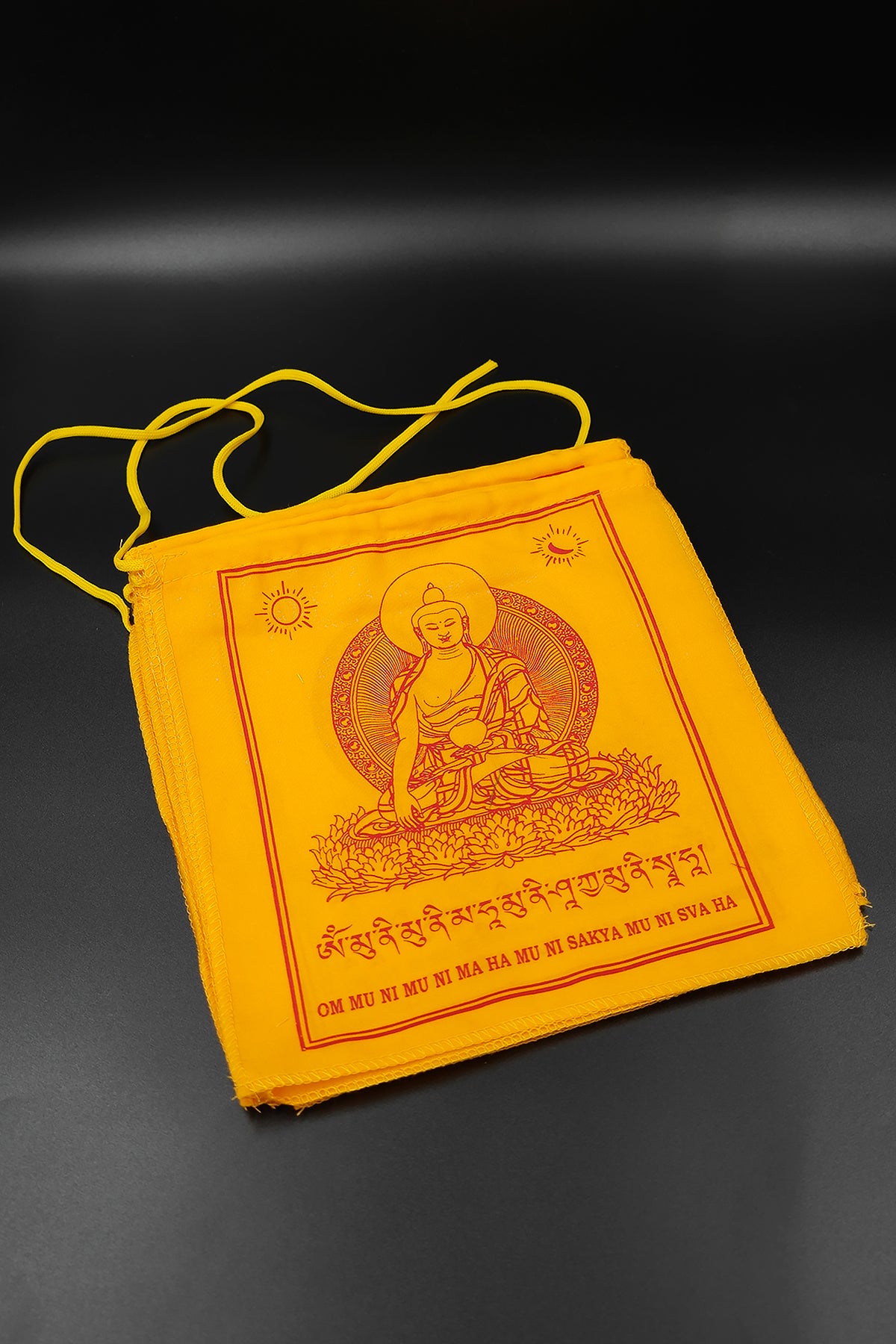 Shakyamuni Buddha Tibetan Prayer Flags