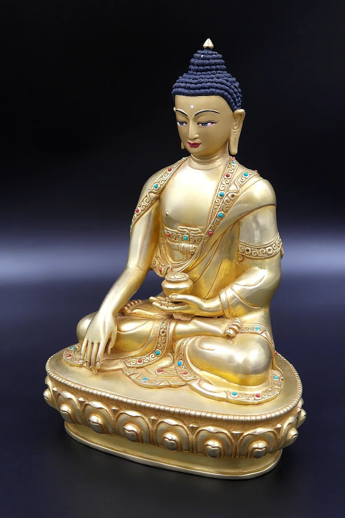 Shakyamuni Buddha Statue from Boudha 9" - Vajracrafts