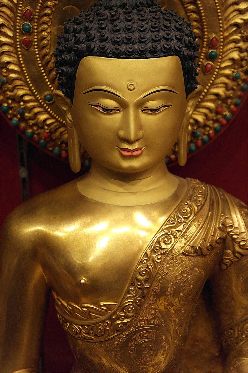 Masterpiece Amitabha Buddha Statue, 27" - Vajracrafts