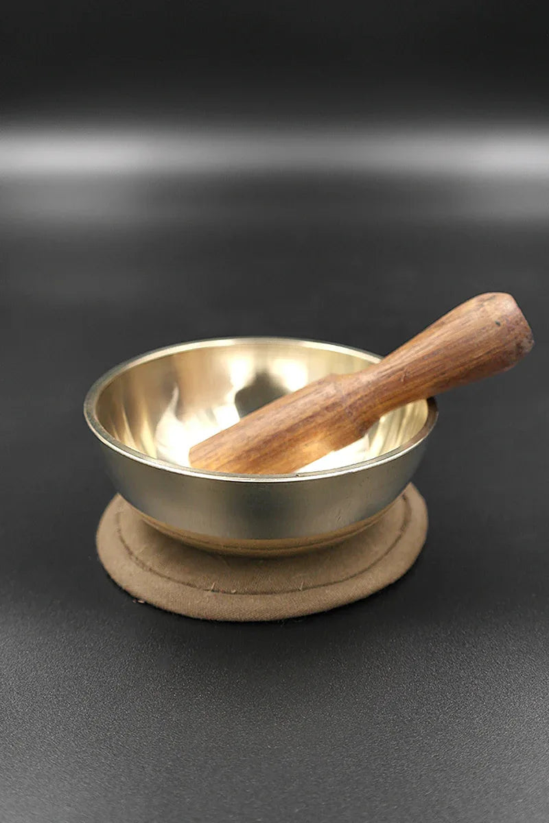 Manipuri Singing Bowl, Yoga Practice Bowl, 3.4" - Vajracrafts