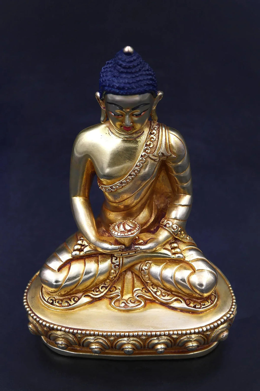Handmade Amitabha Buddha Statue 6" - Vajracrafts