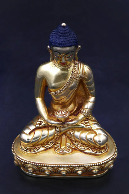 Handmade Amitabha Buddha Statue 6" - Vajracrafts