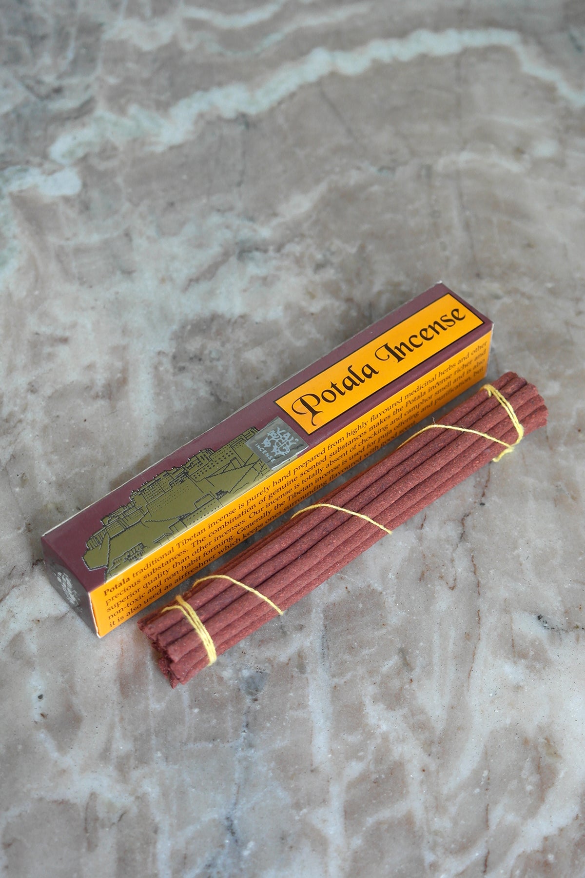 Original Tibetan Potala Incense sticks, pack of 3