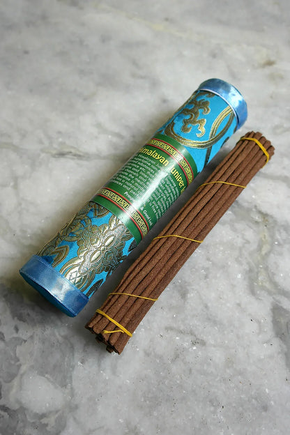 Himalayan Juniper Incense in brocade pack - Vajracrafts