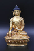 Hand Made Tibetan High quality Shakyamuni Buddha Statue 8" - Vajracrafts