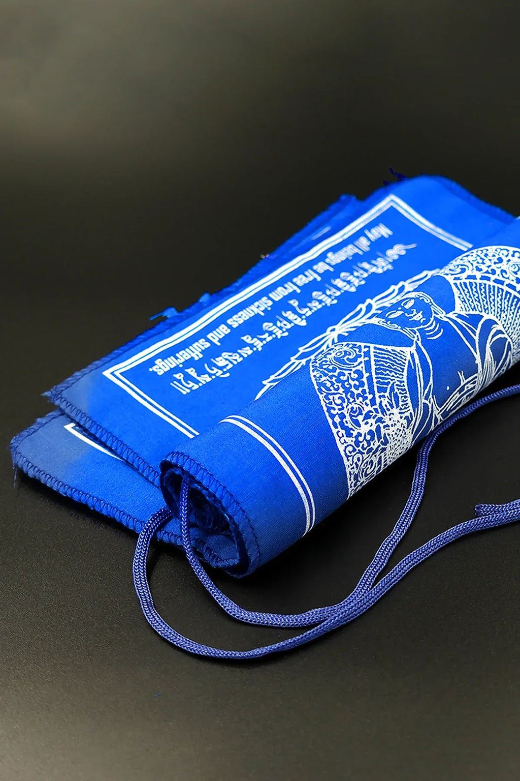Medicine Buddha blue Prayer Flags - Vajracrafts