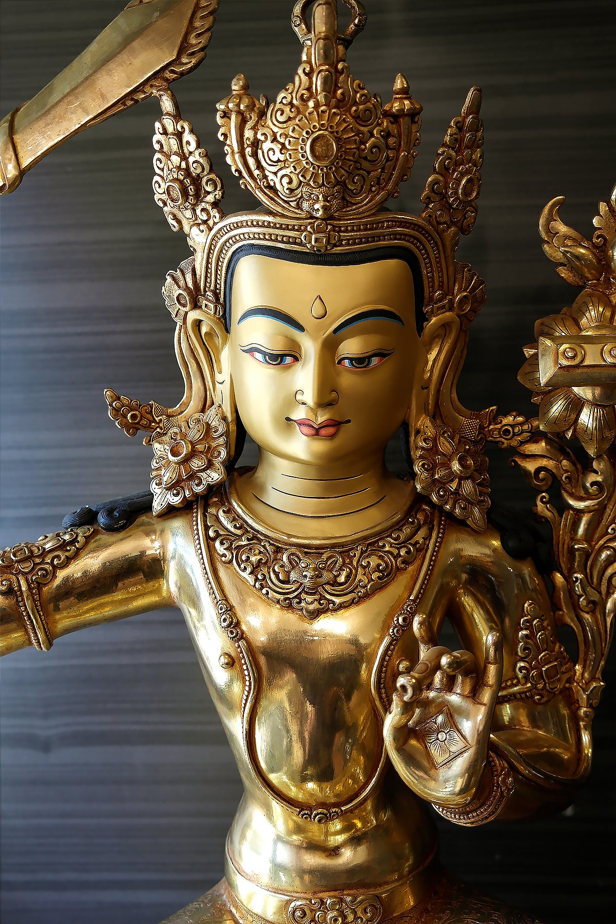 Tibetan Manjushree Statue 20"