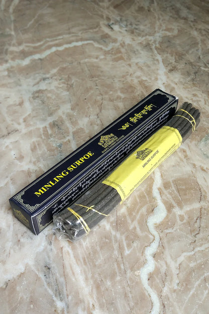 Minling Surpoe Dakpa Tamdin Natural Tibetan Incense Sticks - Vajracrafts