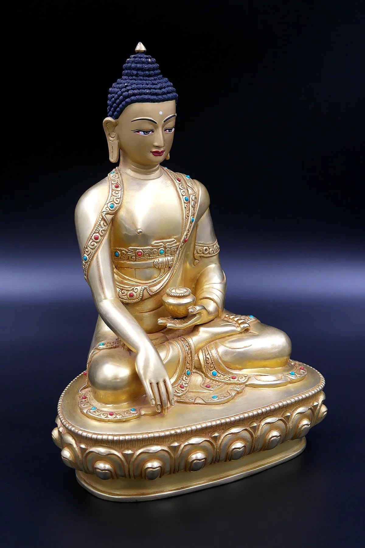 Shakyamuni Buddha Statue from Boudha 9" - Vajracrafts