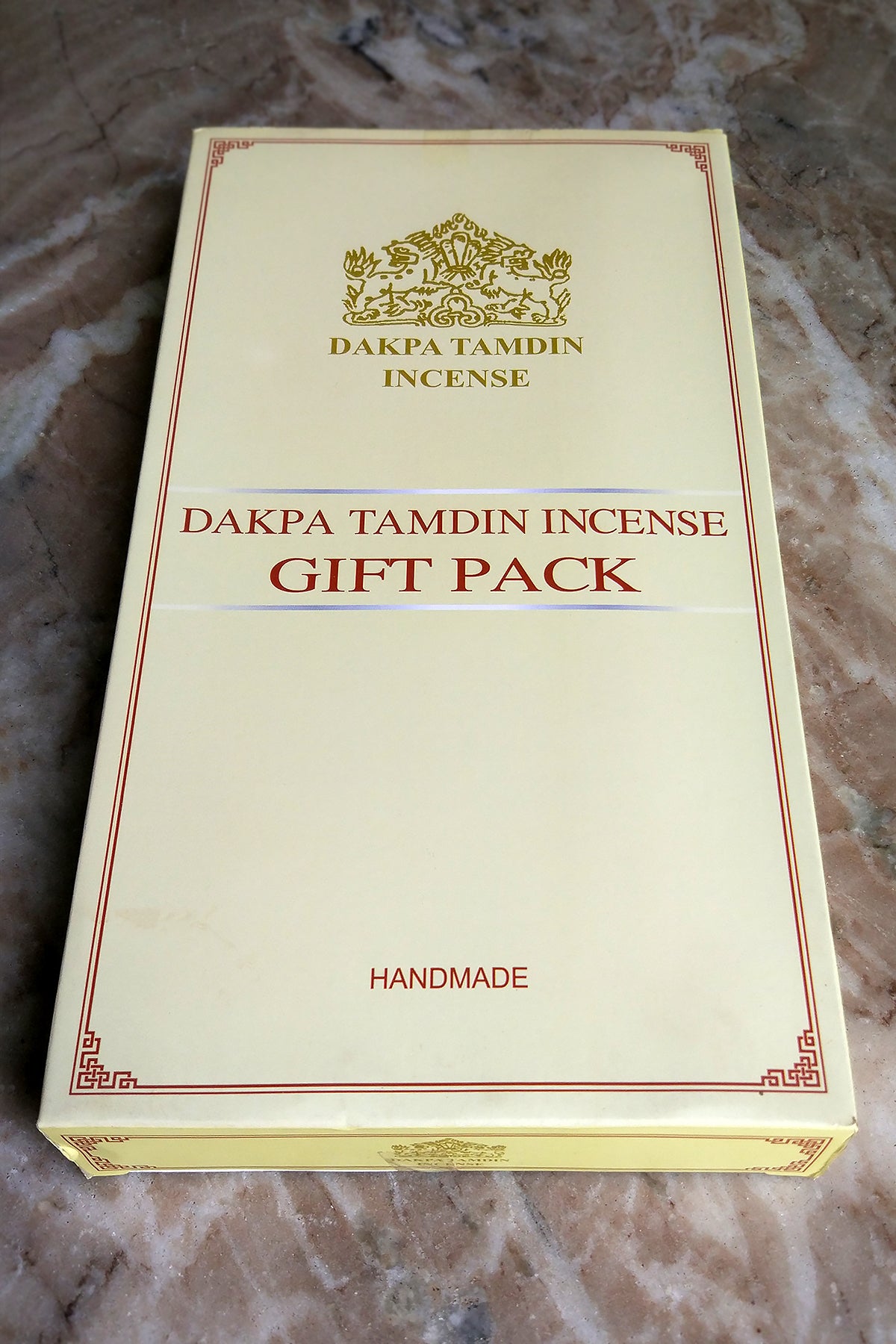 Dakpa Tamdin Incense Gift Pack, Authentic Tibetan 4 in 1 Incense Sticks