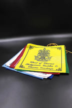 Eight Auspicious Symbols Tibetan Prayer Flags - Vajracrafts