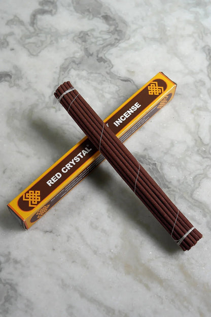 Authentic Red Crystal Original Tibetan Incense sticks - Vajracrafts