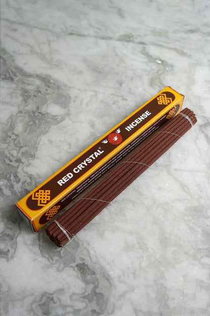 Authentic Red Crystal Original Tibetan Incense sticks - Vajracrafts