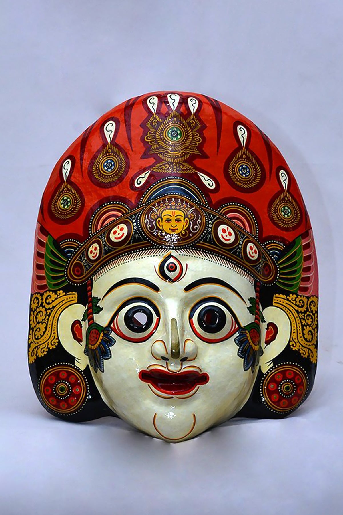 Navadurga Maheshwori Paper Mask
