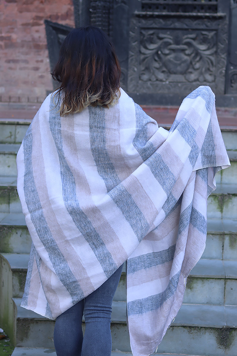 Himalayan Yak Wool Blanket/Travel Throw